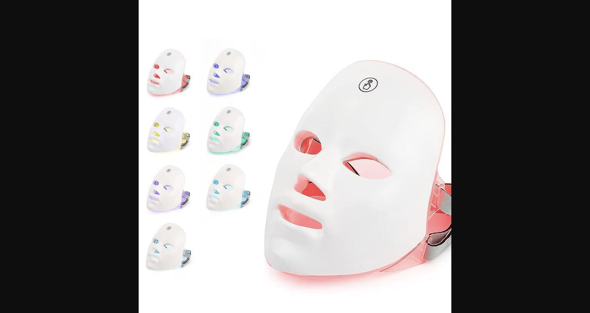Lumaire LED Face & Neck Mask — 7-Color Light Therapy